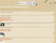Tablet Screenshot of ogatoquecomeorato.blogspot.com