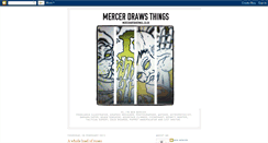 Desktop Screenshot of mercerart.blogspot.com