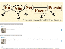 Tablet Screenshot of eunaoseifazerpoesia.blogspot.com