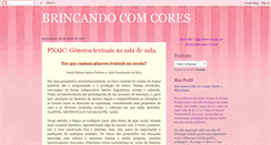 Desktop Screenshot of brincandocomcores.blogspot.com