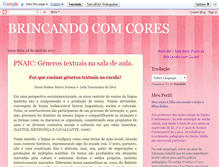 Tablet Screenshot of brincandocomcores.blogspot.com