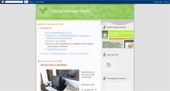 Desktop Screenshot of compartireducacion.blogspot.com