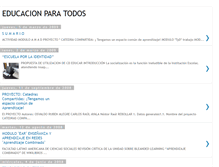 Tablet Screenshot of compartireducacion.blogspot.com