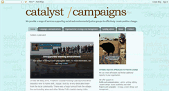 Desktop Screenshot of catalystcampaigns.blogspot.com