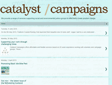 Tablet Screenshot of catalystcampaigns.blogspot.com