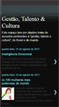Mobile Screenshot of gestaotalentoecultura.blogspot.com