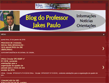 Tablet Screenshot of professorjakespaulo.blogspot.com