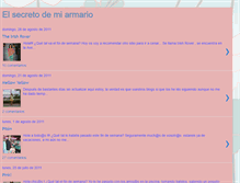 Tablet Screenshot of elsecretodemiarmario.blogspot.com