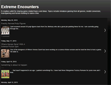 Tablet Screenshot of extremeencounters.blogspot.com