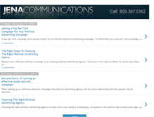 Tablet Screenshot of jenacommunications.blogspot.com