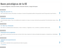 Tablet Screenshot of basespsicoeduesp.blogspot.com