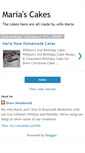 Mobile Screenshot of mariarosecakes.blogspot.com