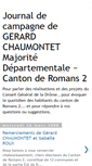 Mobile Screenshot of gerard-chaumontet-romans2.blogspot.com