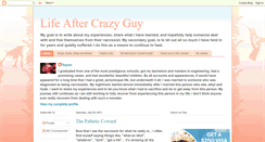 Desktop Screenshot of livingwithoutcrazy.blogspot.com