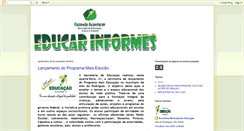 Desktop Screenshot of educarinformes.blogspot.com