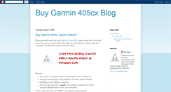 Desktop Screenshot of buygarmin405cx.blogspot.com