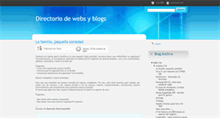 Desktop Screenshot of directorio-webs.blogspot.com