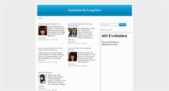 Desktop Screenshot of hairstylesforlonghairkito.blogspot.com