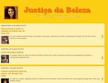 Tablet Screenshot of justicadabeleza.blogspot.com