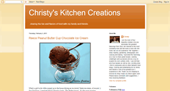 Desktop Screenshot of christyskitchencreations.blogspot.com
