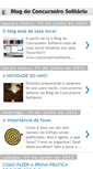 Mobile Screenshot of concurseirosolitario.blogspot.com