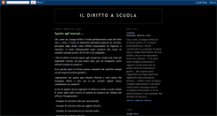 Desktop Screenshot of dirittoascuola.blogspot.com