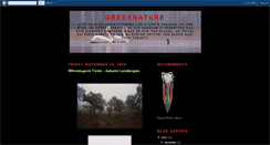 Desktop Screenshot of greeknature.blogspot.com