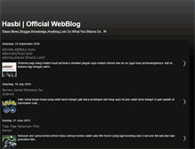 Tablet Screenshot of hasbiwijaya.blogspot.com