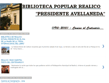 Tablet Screenshot of bibliotecarealico.blogspot.com
