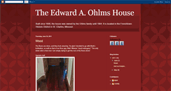 Desktop Screenshot of ohlmshouse1908.blogspot.com