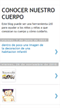 Mobile Screenshot of conocemoselcuerpo.blogspot.com