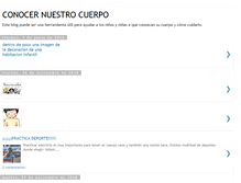 Tablet Screenshot of conocemoselcuerpo.blogspot.com