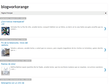 Tablet Screenshot of blogworkorange.blogspot.com