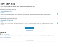 Tablet Screenshot of darkutahblog.blogspot.com