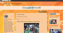 Desktop Screenshot of doitfortheorphans.blogspot.com