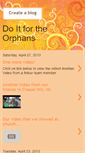 Mobile Screenshot of doitfortheorphans.blogspot.com