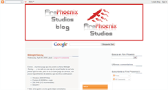 Desktop Screenshot of firephoenixstudios.blogspot.com