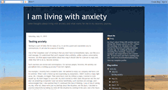 Desktop Screenshot of iamlivingwithanxiety.blogspot.com