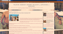 Desktop Screenshot of jersey-shore-season-4-episode-1-and-2.blogspot.com