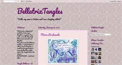 Desktop Screenshot of bellatrixtangles.blogspot.com