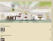 Tablet Screenshot of marie-meraki.blogspot.com