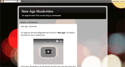 Desktop Screenshot of new-age-musik.blogspot.com