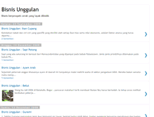 Tablet Screenshot of 1bisnisunggulan.blogspot.com