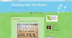 Desktop Screenshot of chattingwiththebanks.blogspot.com