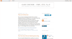 Desktop Screenshot of garydrumm.blogspot.com