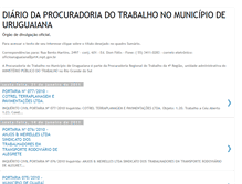 Tablet Screenshot of oficiodeuruguaiana.blogspot.com