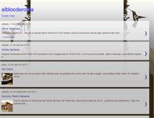 Tablet Screenshot of elblocderobla.blogspot.com