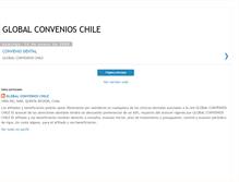Tablet Screenshot of globalconvenioschile.blogspot.com