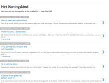 Tablet Screenshot of hetkoningskind.blogspot.com