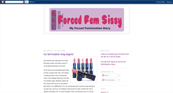 Desktop Screenshot of forcedfemsissy.blogspot.com